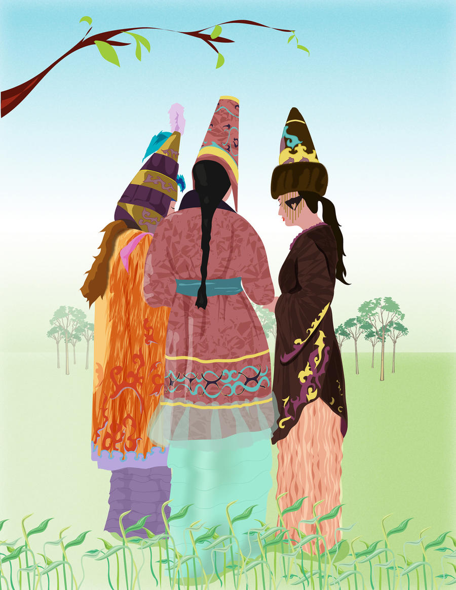 Folk Costumes from Kazakhstan