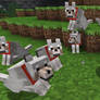 Minecraft Wolves