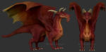 ZBrushCore - Full-Body Dragon 01 by Rebecca1208