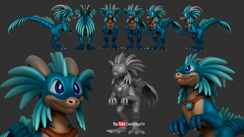 ZBrush - Cute Jowwi by Rebecca1208