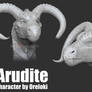 Arudite TEXTURELESS - COMMISSION ZBrushCore