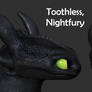 Toothless, Nightfury Portrait - ZBrushCore