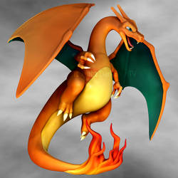 Charizard, Pokemon - ZBrush