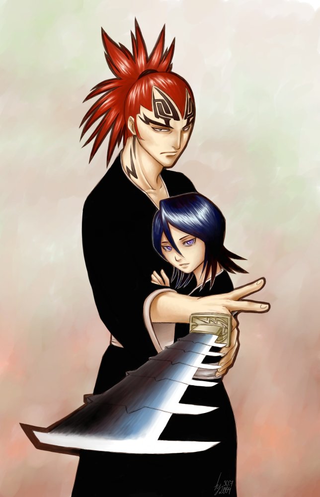 Bleach - Renji and Rukia