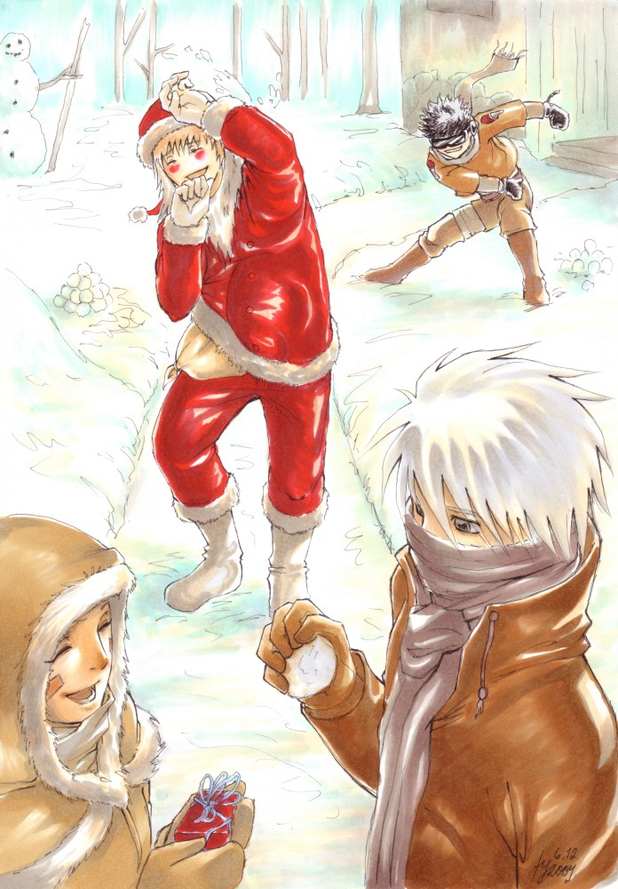 Naruto - Yondaime team's X-mas