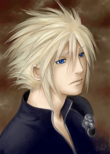 FF7 AC - Portrait of Cloud