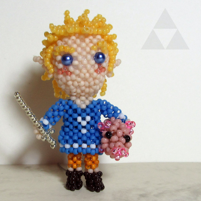 Bead doll: Link (Outset outfit, The Wind Waker)