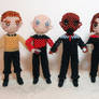 Doll set: Star Trek captains