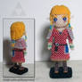 Beaded doll: Zelda (Skyward Sword)