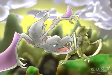 Aerodactyl Battle