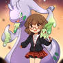 Alina and Chikorita Goodra