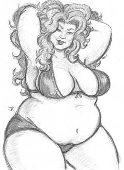 Miss Hyde Pin Up by JR