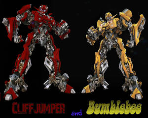 Cliffjumper And Bumblebee