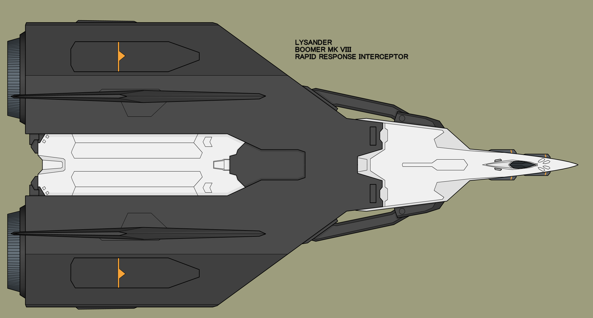 Lysander Boomer Mk VIII rapid response interceptor