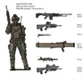 Galactic Defense League infantry equipment (3622)