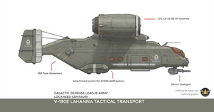 Lockheed Centauri V-190E Lahanna