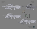Halo: Far Isle XM301 40mm concept sheet 1