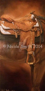 Western Show Saddle