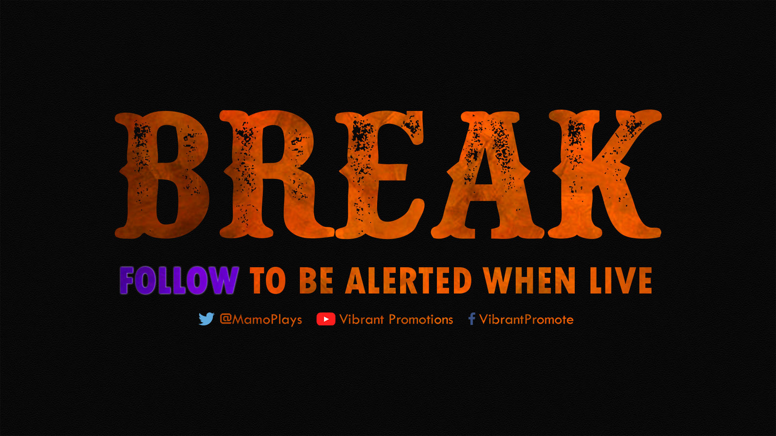 Break Scene for Twitch/YouTube Livestreams by Elphu on DeviantArt