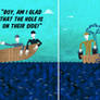 Boat Sinking Illustration