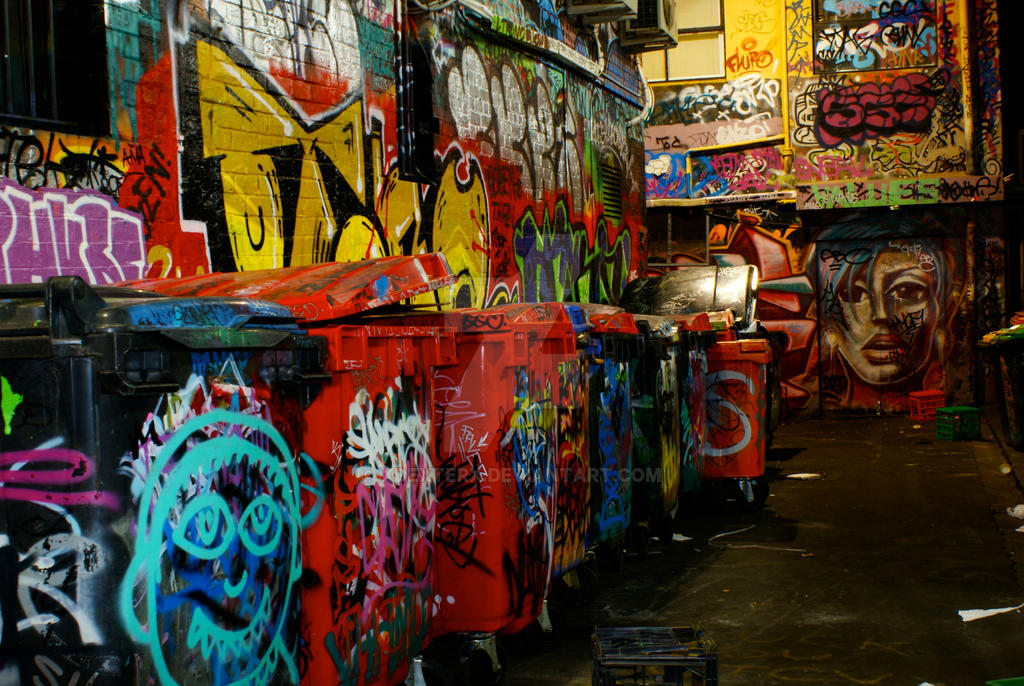 Melbourne Graffiti 1 by xdexterx on DeviantArt