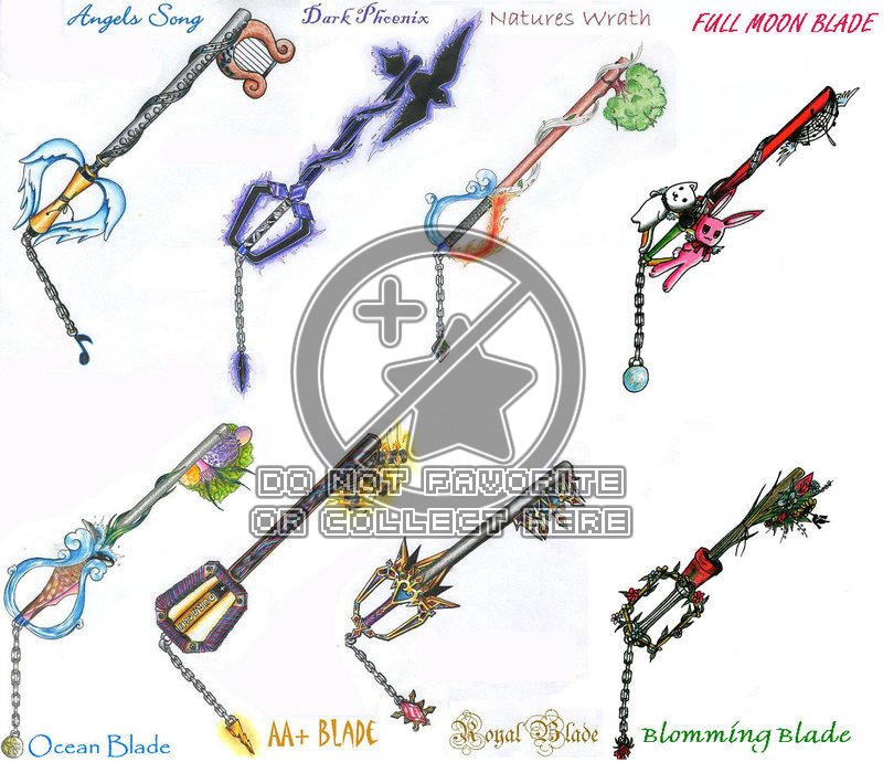 Custom Keyblade Modes My Made Up Keyblades by KeyBladeGang on DeviantArt