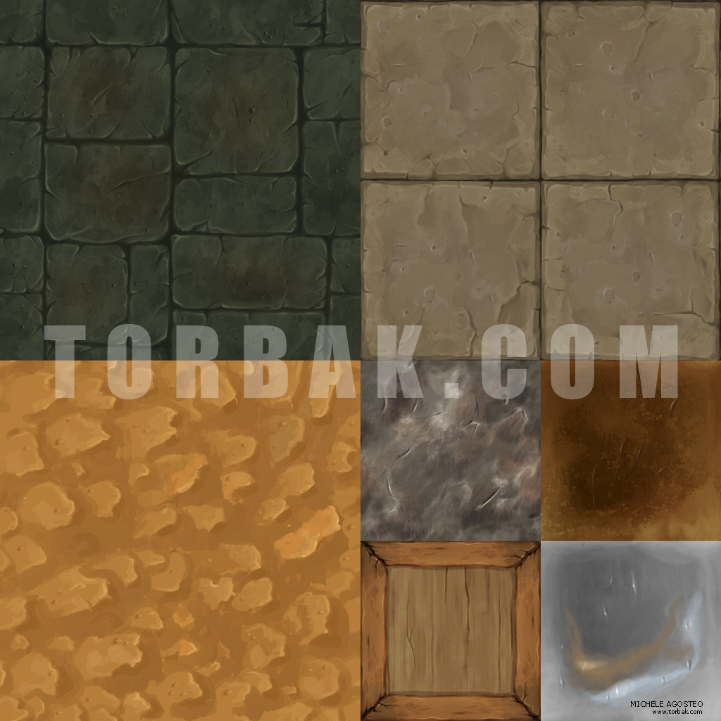 Textures painted by Torbak