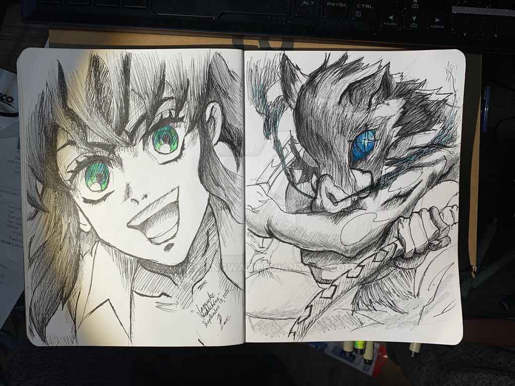 Inosuke Hashibira by TheWangWay on DeviantArt