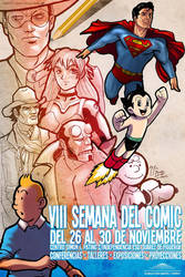 Afiche Semana del Comic