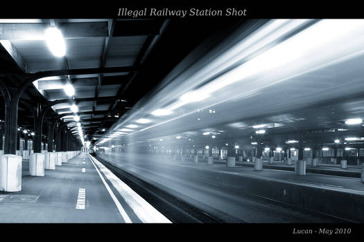 Illegal Railway Station Shot