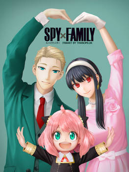 Spy X Family Fanart By Thanomluk