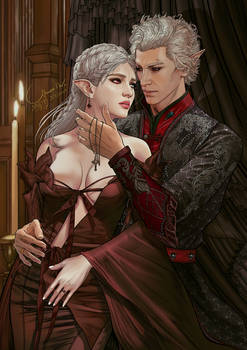 Vampire couple