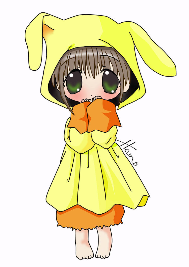 Chibi rabbit girl by HaMsAa on DeviantArt