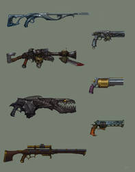 Fantasy guns