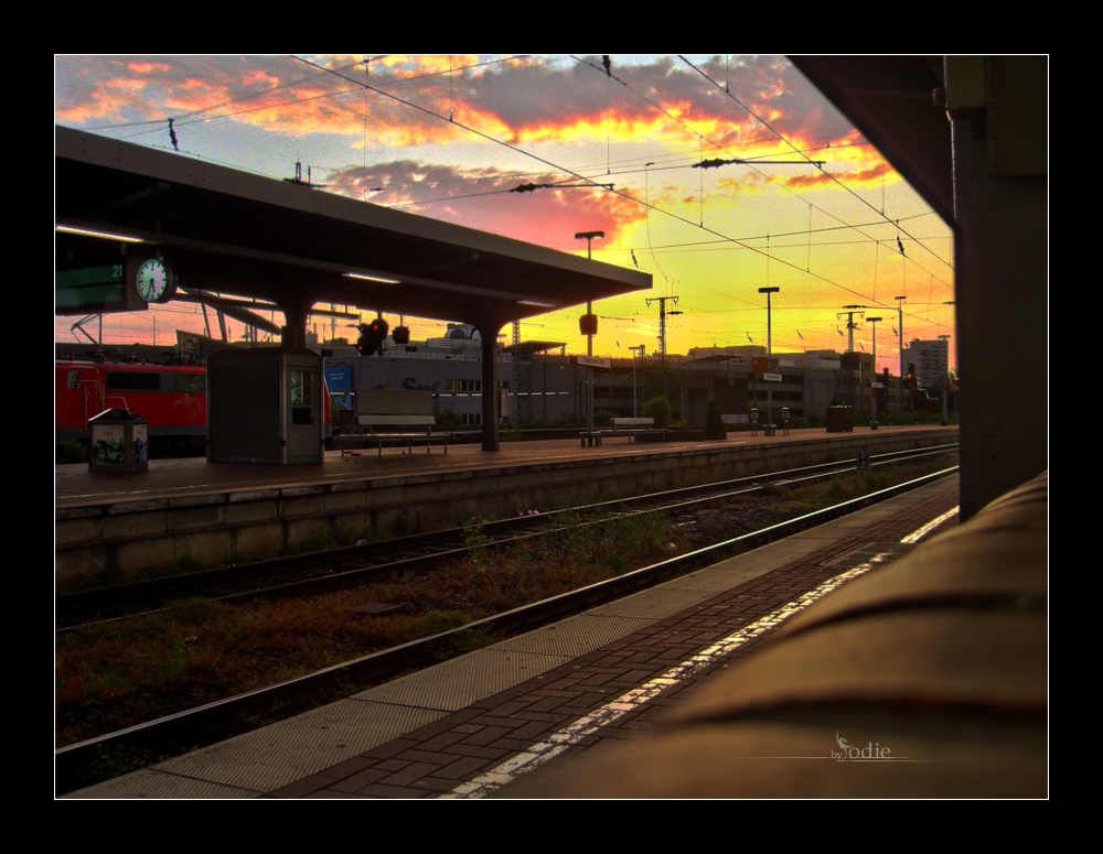 Dortmund Ankunft, 5:33 Uhr