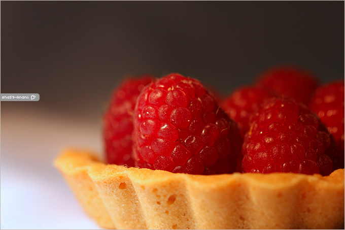 Raspberry Tart . . .