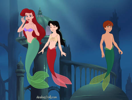 Ariel and Melody meet Melodys future Husband