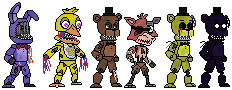 The Withered Fazbear gang
