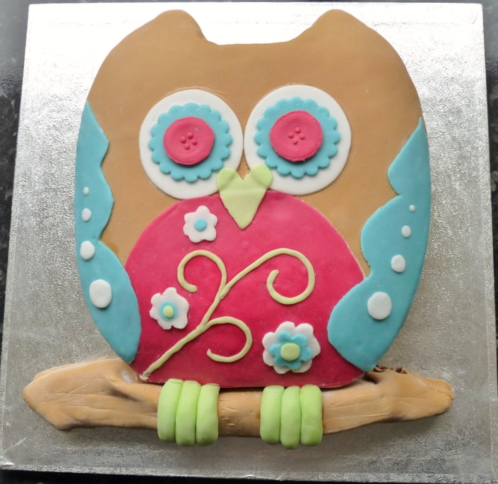 Owl Cake