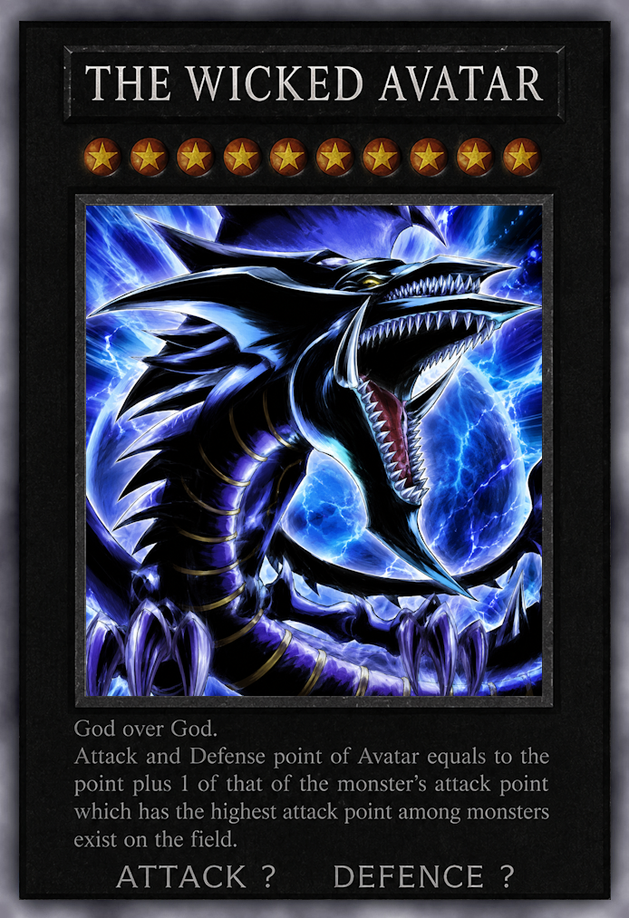 the wicked avatar yugioh card Amazon.com: Yu-Gi-Oh! - CT07-EN023 Super Rare Promo Yugioh The Wicked Avatar Konami