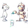 Smeargle and Snoopy