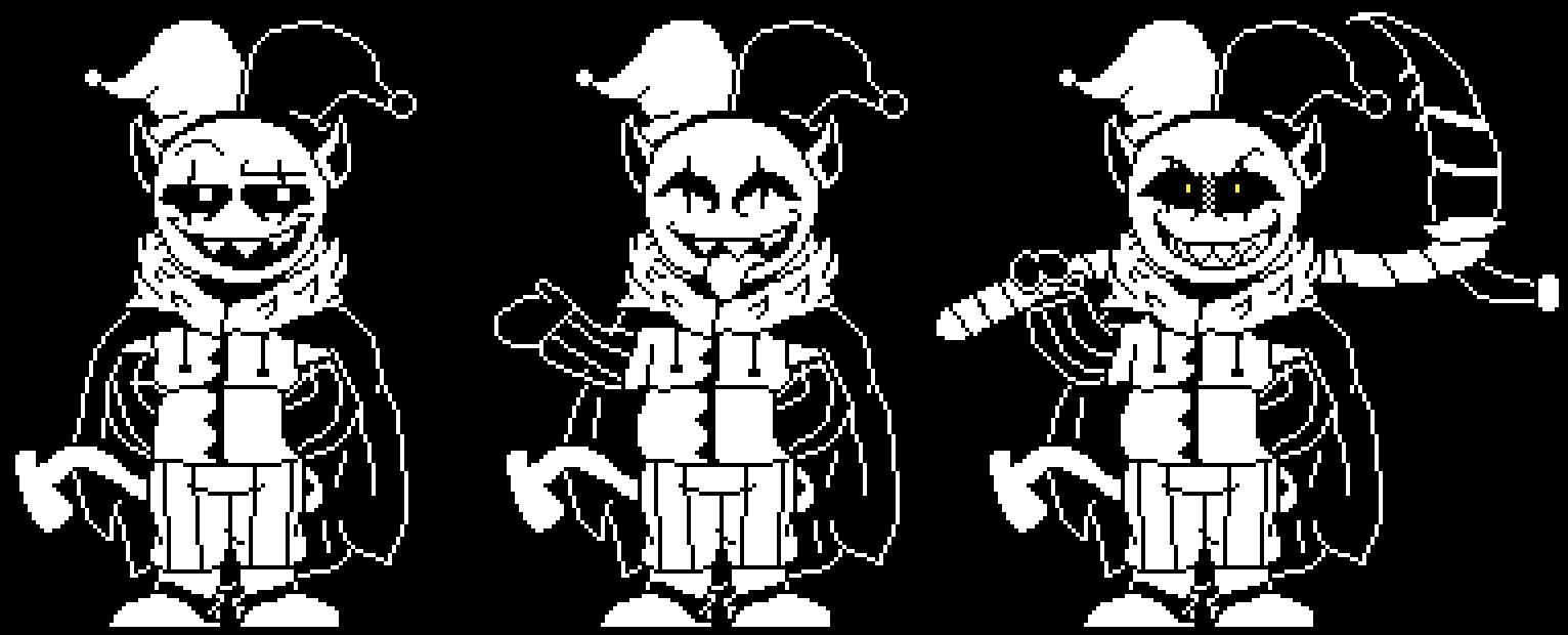 Am i the first to make a fight against jevil as sans? https