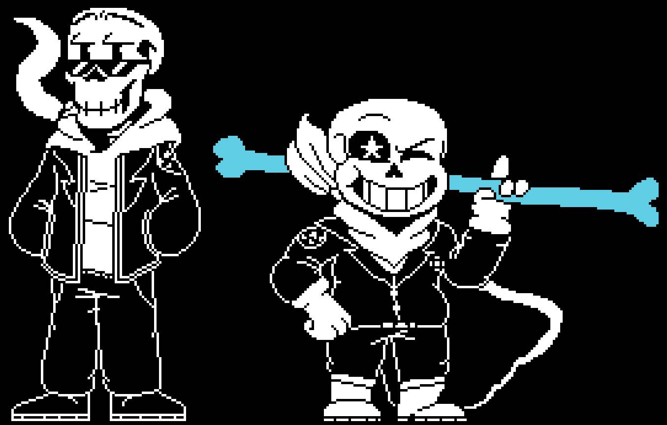 Undertale - Sans (Battle Sprites v2) by ItsJustDiamond on DeviantArt