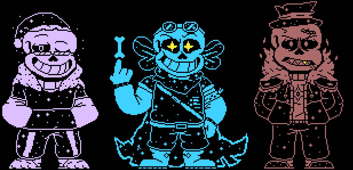 Sans Battle Sprite v2 AU Project by JesterBones4150 on DeviantArt