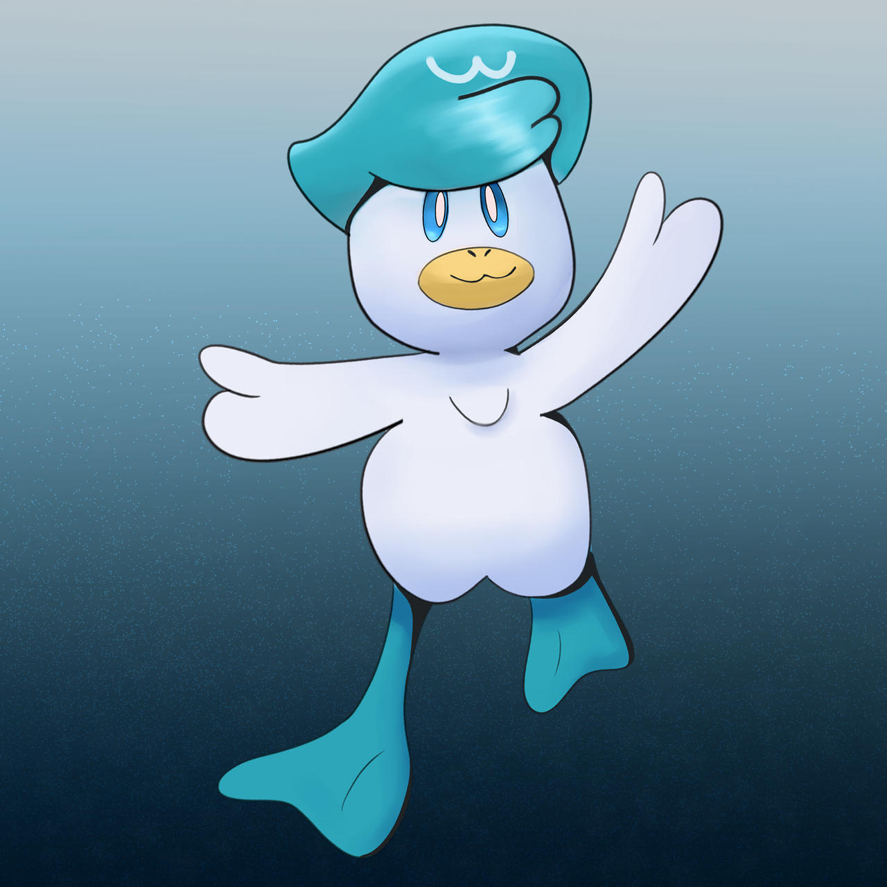 Quaxley Rear View Quaxly by SammyHamm on DeviantArt