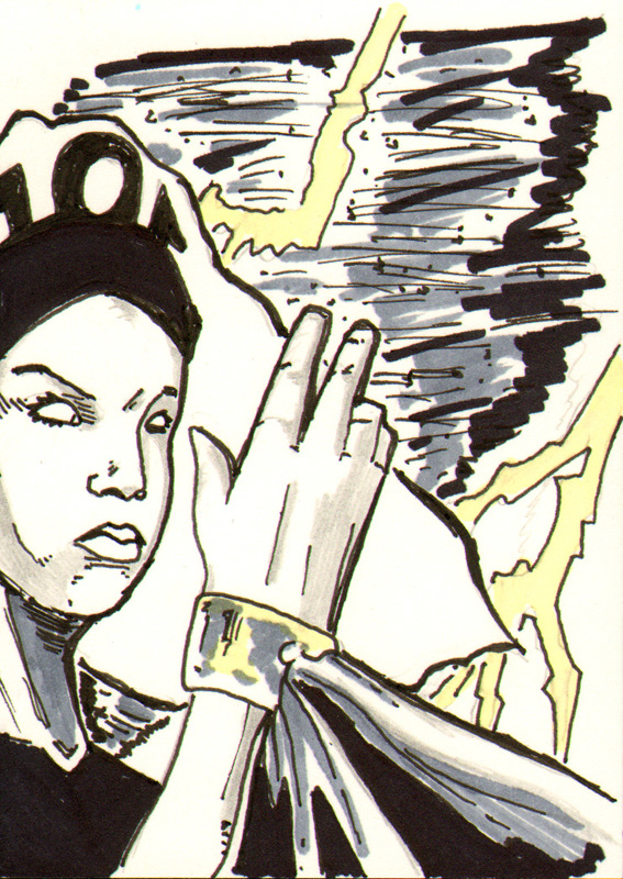 Storm Sketch card