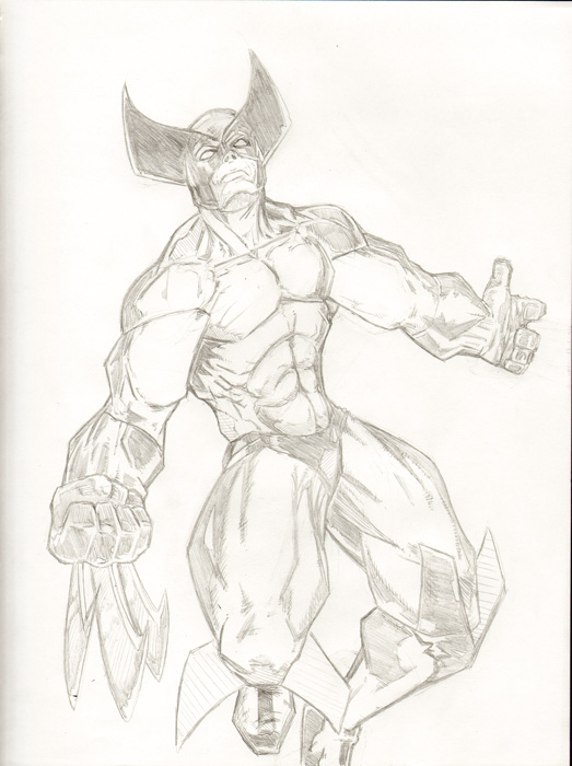 Wolverine in a car by JasonGodwin