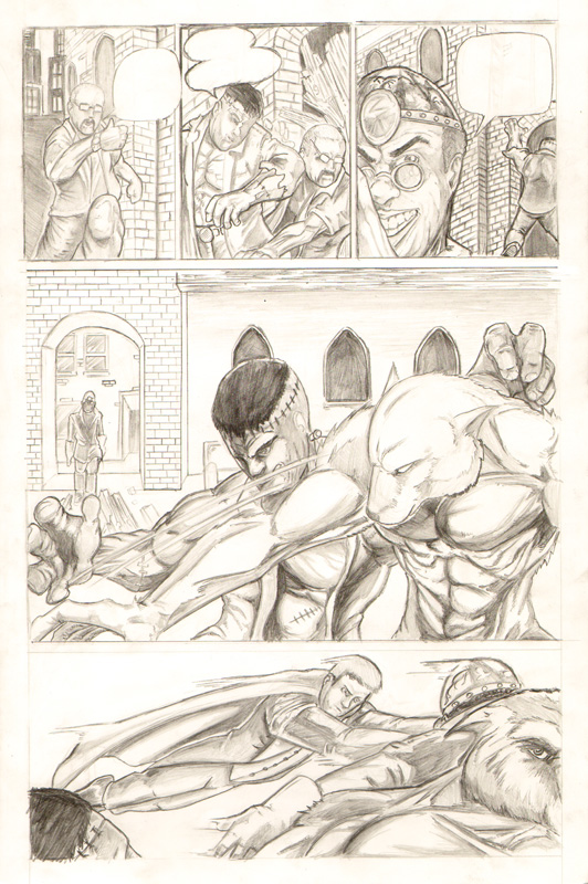 Monster Mash Page 1 by JasonGodwin