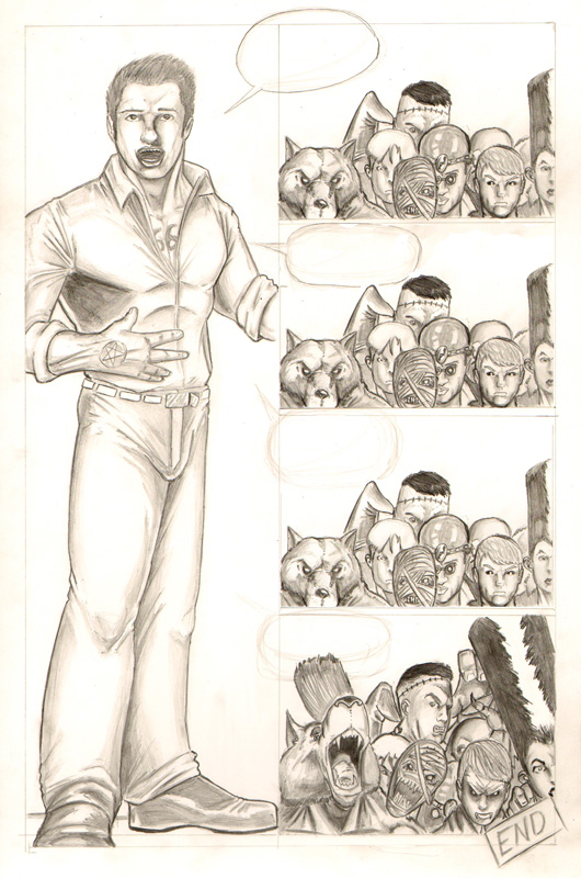 Monster Mash Page 4 by JasonGodwin