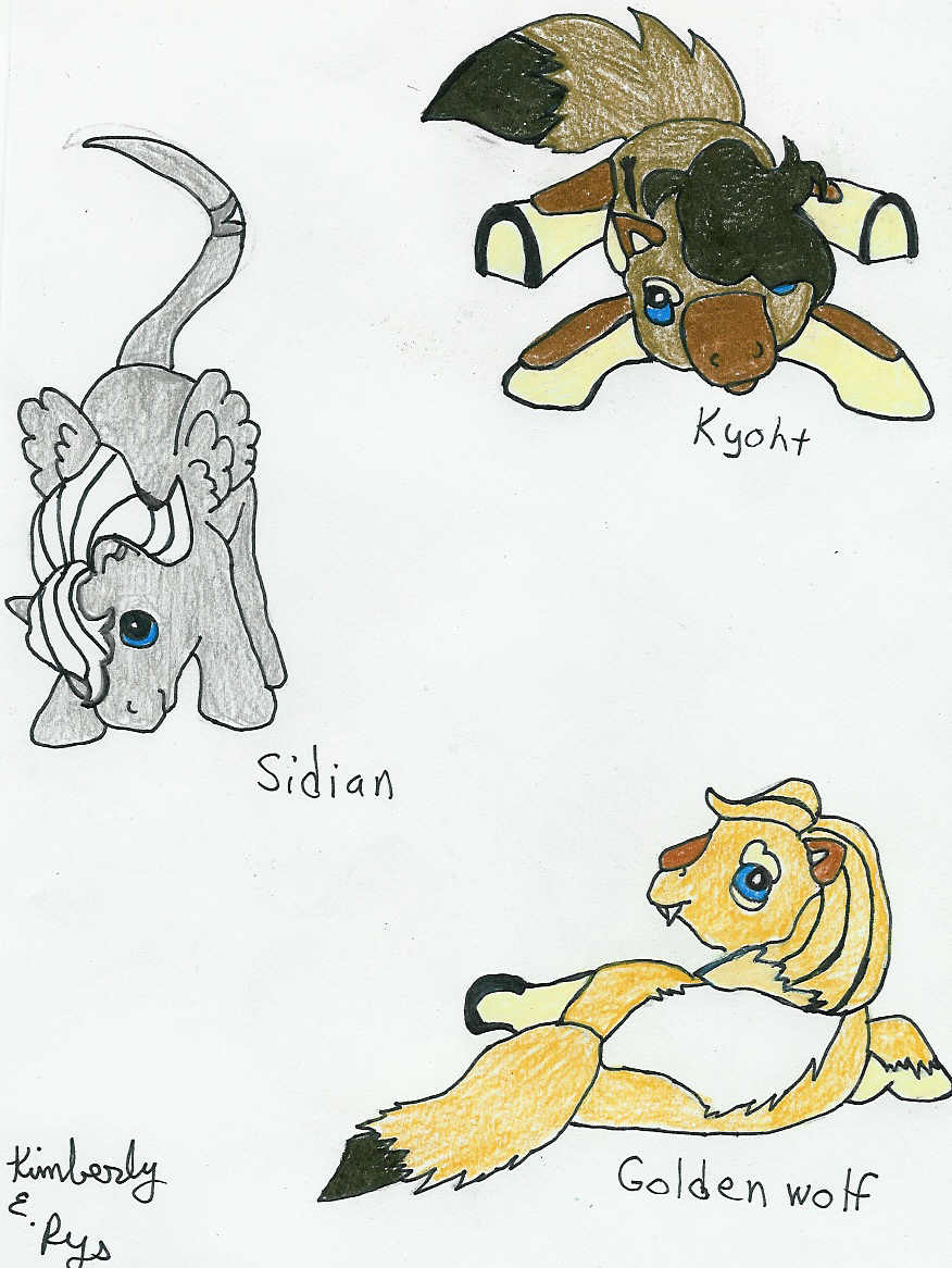 A Heard of My Little Wolfies by karadarkthorn